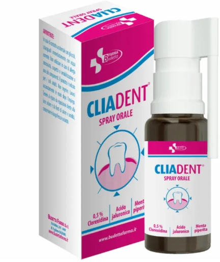 CLIADENT SPRAY ORALE ANTIPLACCA CLOREXIDINA 0,5% 20ML